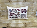 The Little Birdie/Varsity Pro, Inc. Home Pillow Collegiate Cluster Var MSU Logos No Piping