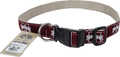 Divisions Of Zeppelin Products, Inc. Dog Collar Ribbon Over Web M-State On Sand M