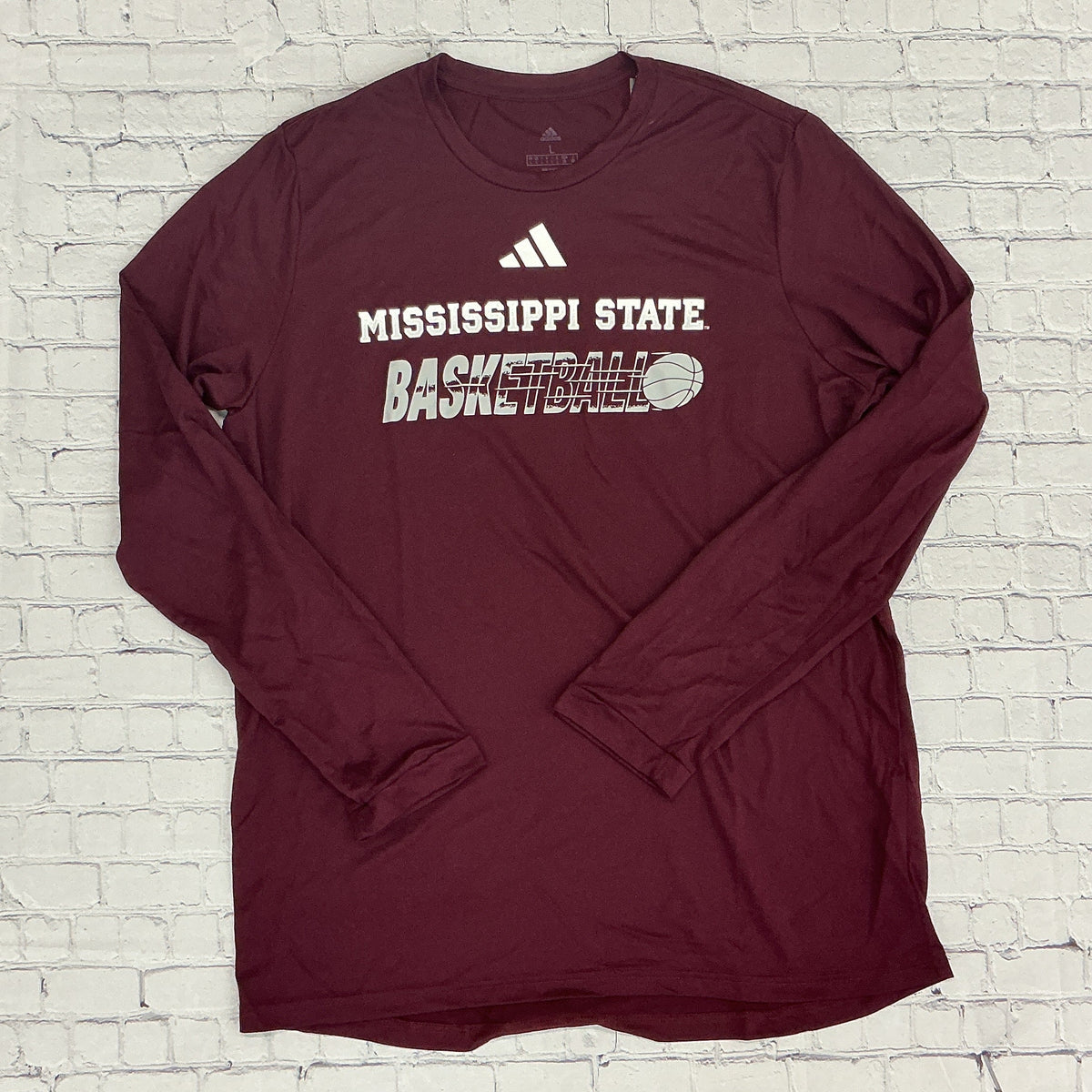 Adidas Long Sleeve T-Shirt Pregame Basketball