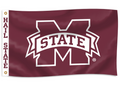 University Blanket & Flag Corp. Flag 3X5 M-State Prntd Hoodedr Hail State Ultrawave