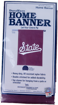 University Blanket & Flag Corp. Flag Banner State W Tail Durawave