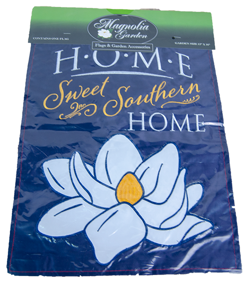 Magnetnolia Garden / Dicksons, Inc. Flag Grdn Mgnla Home Sweet Southern Ds Dbl Applique