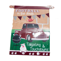 Magnetnolia Garden / Dicksons, Inc. Flag Lg Burlp Tailgate & Tchoodedwns Truck