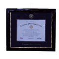 Church Hill Classics Diploma Frame Veterinary Cherry Gold Medallion Black Mat
