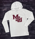 Badger T-Shirt Long Sleeve Hooded MSU Interlock