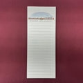 Mississippi State Skyline Notepad 3.5”x8.5”