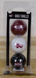 Team Golf Golf Ball 3Pk Clamshell M-State