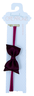 Beyond Creations Hair Hooded Band Pnths Bow Toddler Mrn Flat