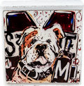 Home Block Wd Bulldog W Collar