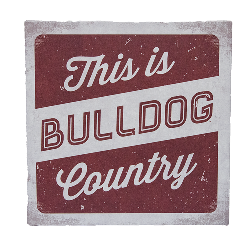 L2 Brands Canvas Picture Bulldog Country