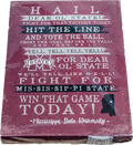 Canvas Fight Song Stripes MSU