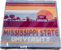 Canvas Square Skyline Sunset Vintage Mississippi State