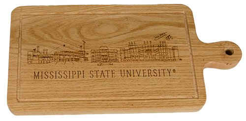 Valiant Gifts Wholesale Home Charcuterie Board Skyline Mississippi State U