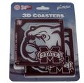 Sportula/You The Fan!/Wildman Corp Home Coaster 3D Bulldog Btm Rt M-State