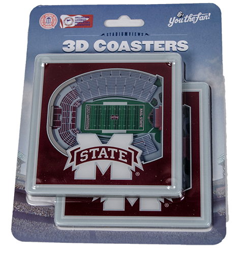 Sportula/You The Fan!/Wildman Corp Home Coaster 3D Stadium Views M-State