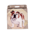E&S Imports Inc./Petasaurus Home Coaster Square Real Bulldog Stndg