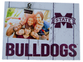 K H Sports Fan Home Frame Clip It M-State W Bulldog Across Btm