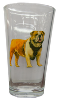 Valiant Gifts Wholesale Home Glass Pint Bulldog Realistic M-State