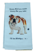 E&S Imports Inc./Petasaurus Home Kitchn Towel Live Bulldog Every Bite You Take