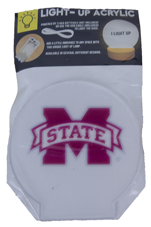 K H Sports Fan Home Lamp Light Up Acryliclic Base Wd M-State
