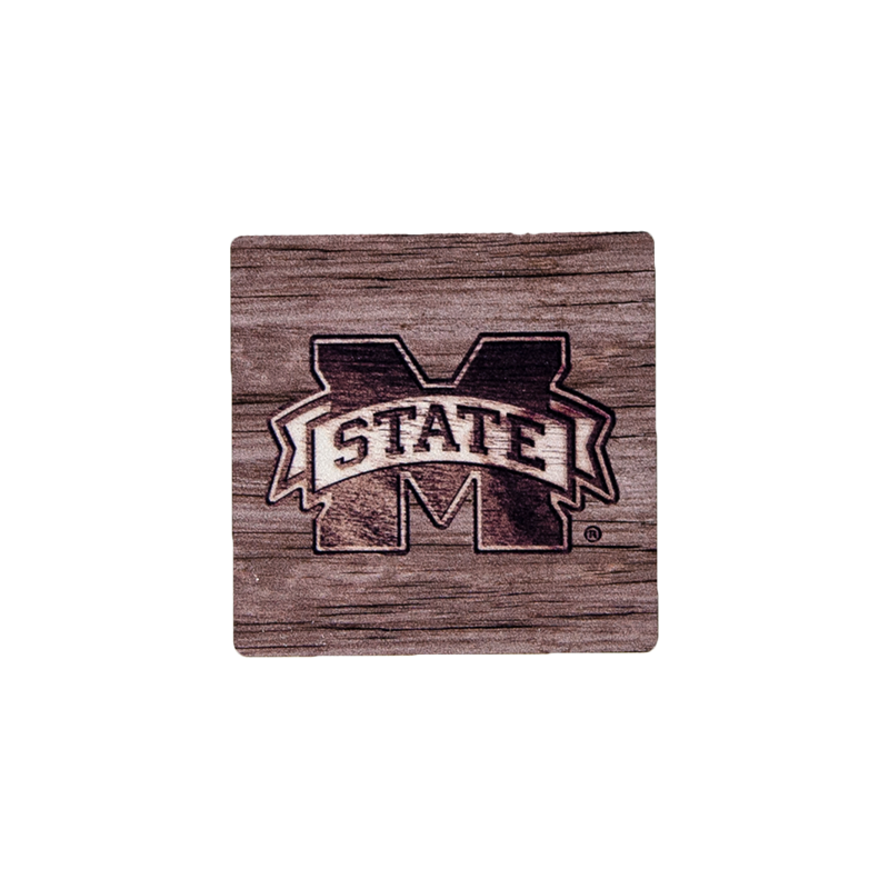 P. Graham Dunn Inc. Home Magnet M-State On Wd Grain