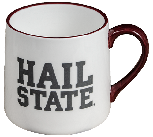 Mug 16 oz. Bulldog Face and Hail State