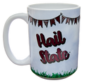 Mug 15 oz. Truck Pennants Hail State