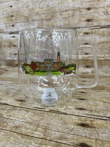 Mug 20 oz. Valiant State Landmark Glass