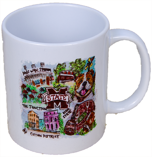 Mug 11 oz. Rustic Landmark M-State
