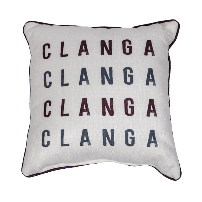 Pillow Little Birdie "Clanga Clanga Clanga" With Piping