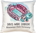 Pillow Little Birdie Davis Wade Stadium Sketched No Piping
