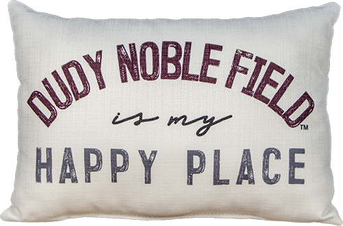 Pillow Little Birdie "Dudy Noble Field Is My Happy Place" No Piping