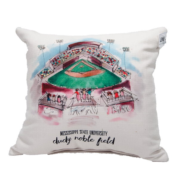 Pillow Little Birdie Dudy Noble Field Hand Sketched 15" x 15"