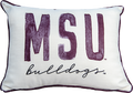 Pillow Little Birdie "MSU Bulldogs"