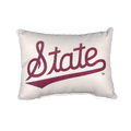 Pillow Little Birdie Script State No Piping