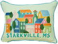 Pillow Starkville, MS Multicolor With Piping