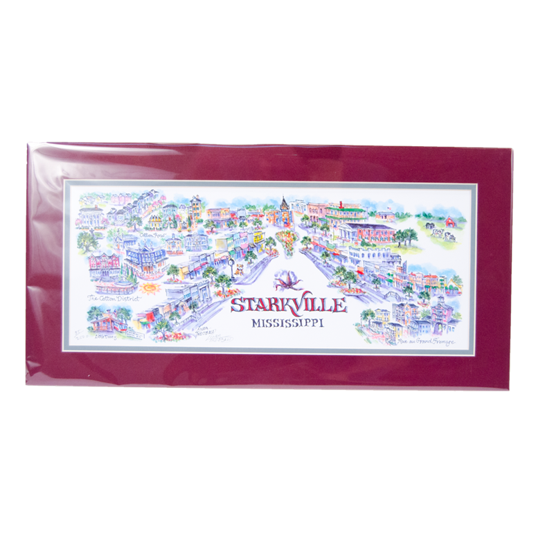 Linda Theobald Art / Your College Campus Home Print
