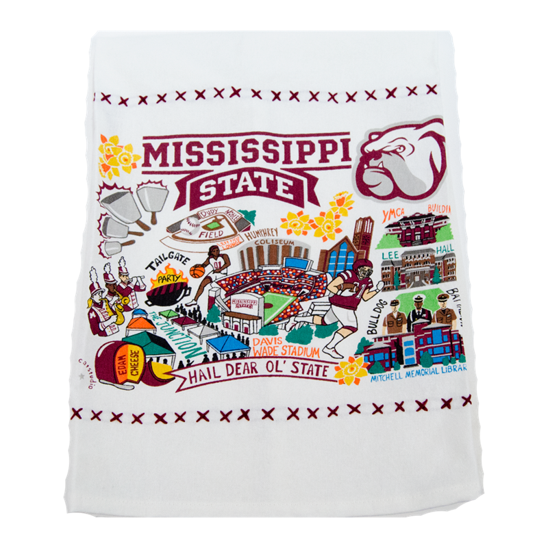 Catstudio Home Towel Dish Wrdmk Varied Scenes