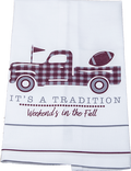 Luckybird Clothing / Southern Apparel Home Towel Tea Truck Plaid Weekends In The Fall