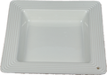Nora Fleming Home Tray Napkin Holder Candy Striped Rim Stoneware