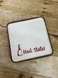 Valiant Gifts Wholesale Home Tray Square  Mango Wd Btm Cowbl Hail State
