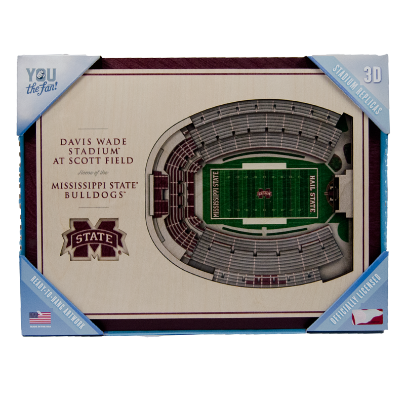 Sportula/You The Fan!/Wildman Corp Home Wall Art 3D 5 Layer Stadium View Dws M-State