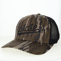 L2 Brands Cap Bottomland Trucker MPS Script State in Black