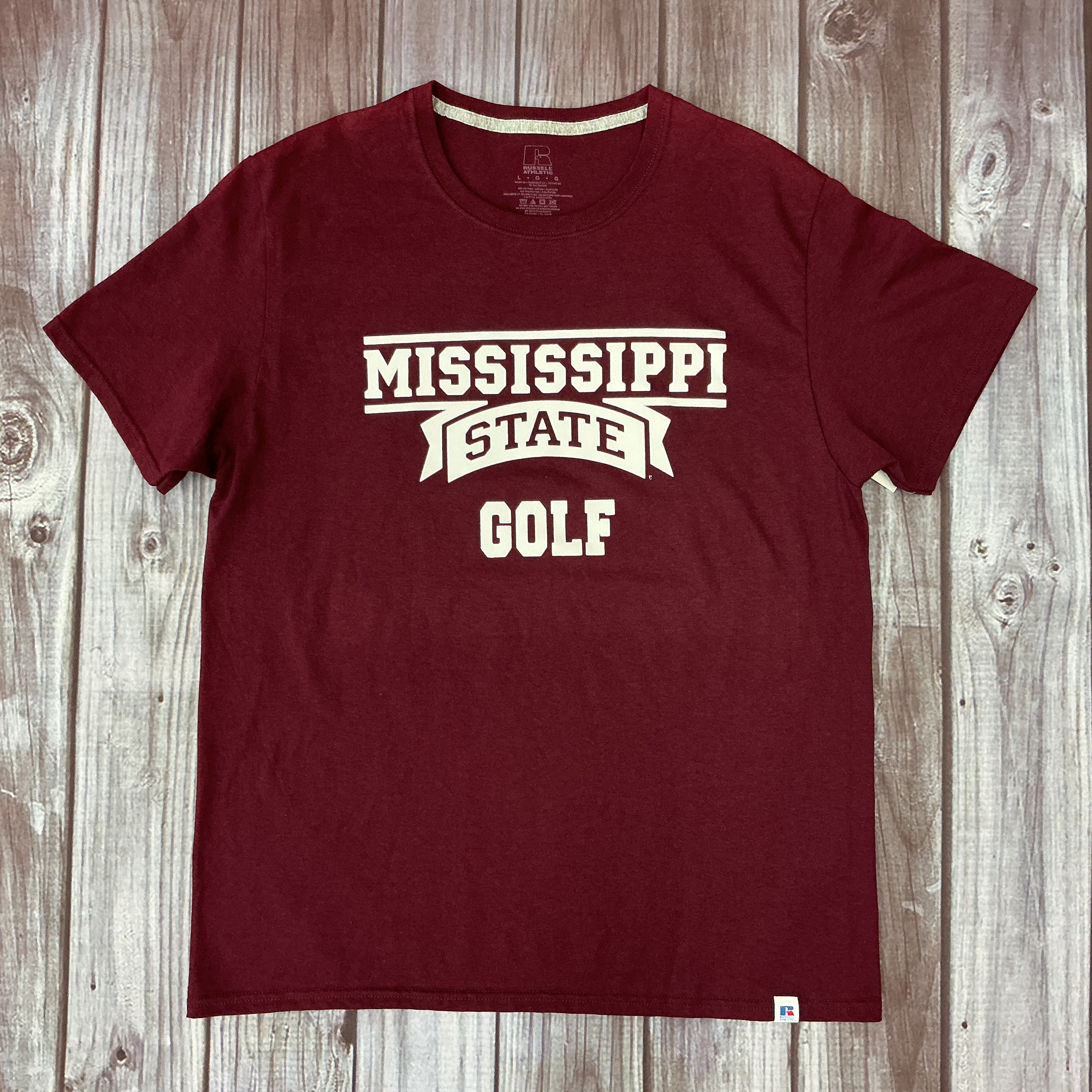 T-Shirt Short Sleeve Golf Wordmark