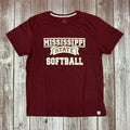 T-Shirt Short Sleeve Softball Wordmark