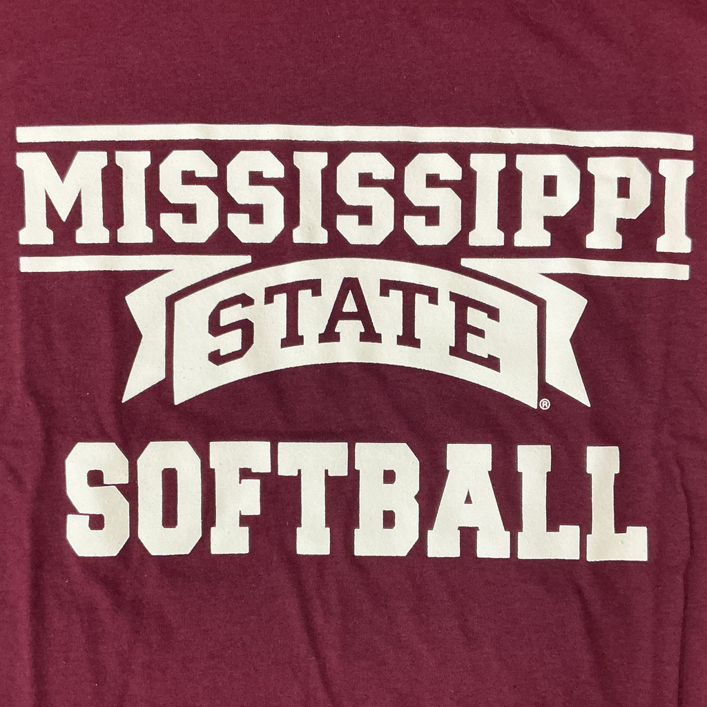 T-Shirt Short Sleeve Softball Wordmark