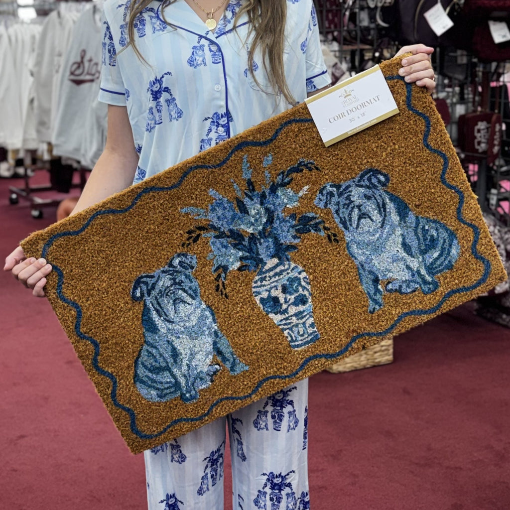 Royal Standard Coir Door Mat Callie Bulldog