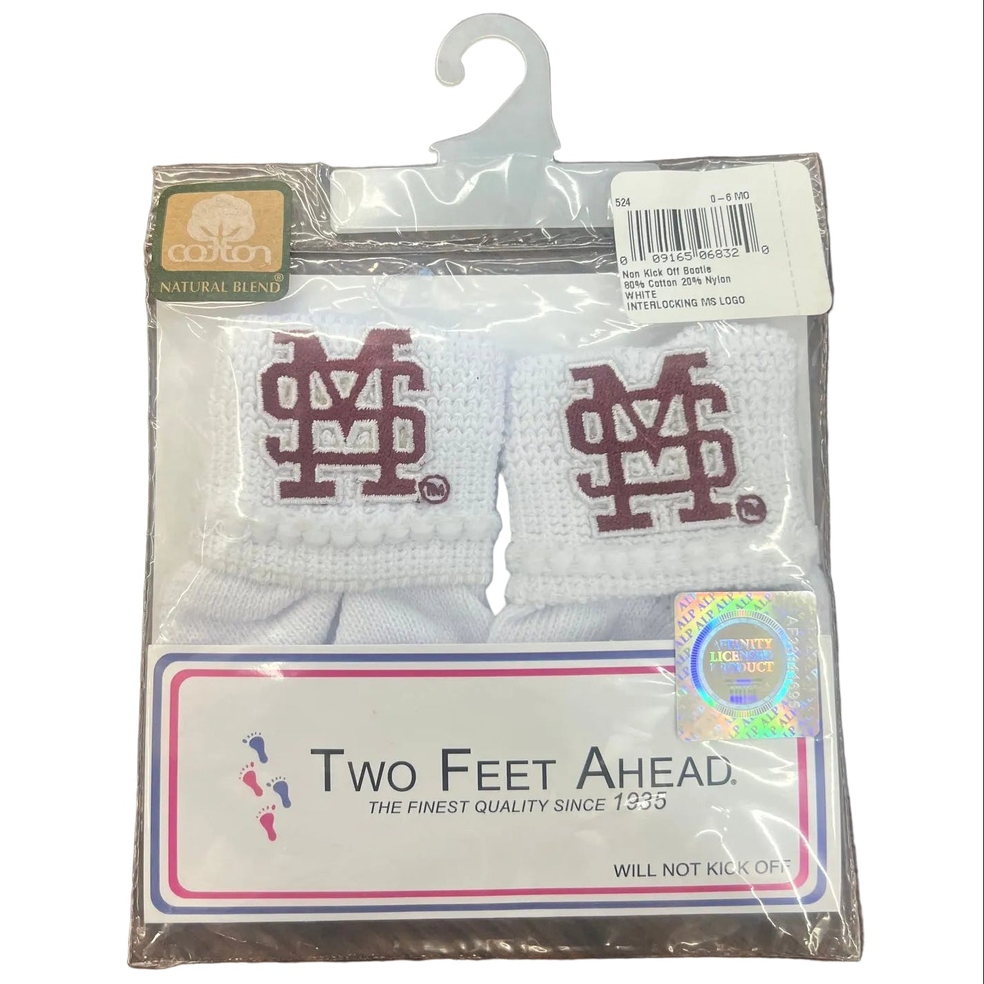 Baby Booties Non-Kickoff M-Over-S