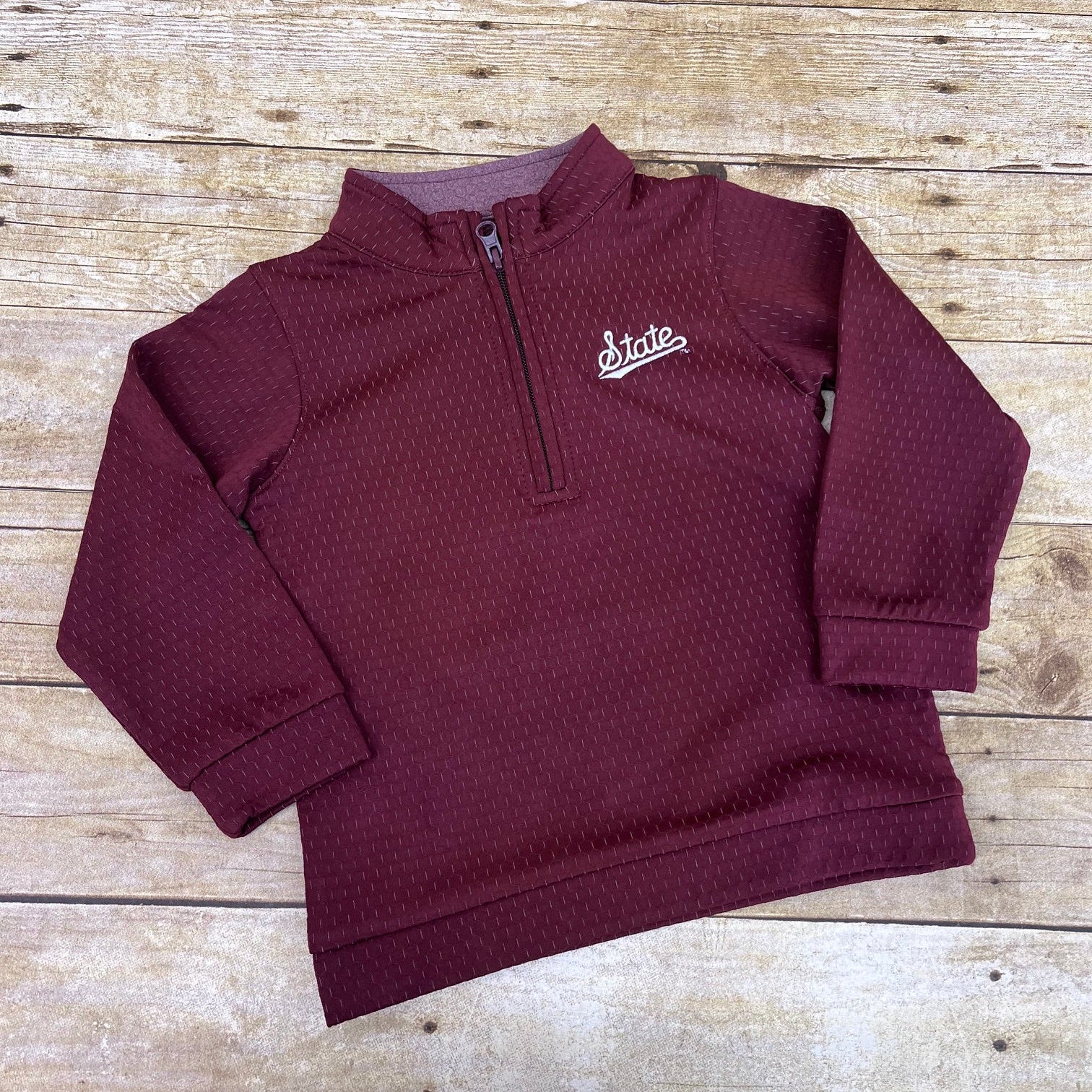 Toddler Pullover Sterling Honeycomb Script State