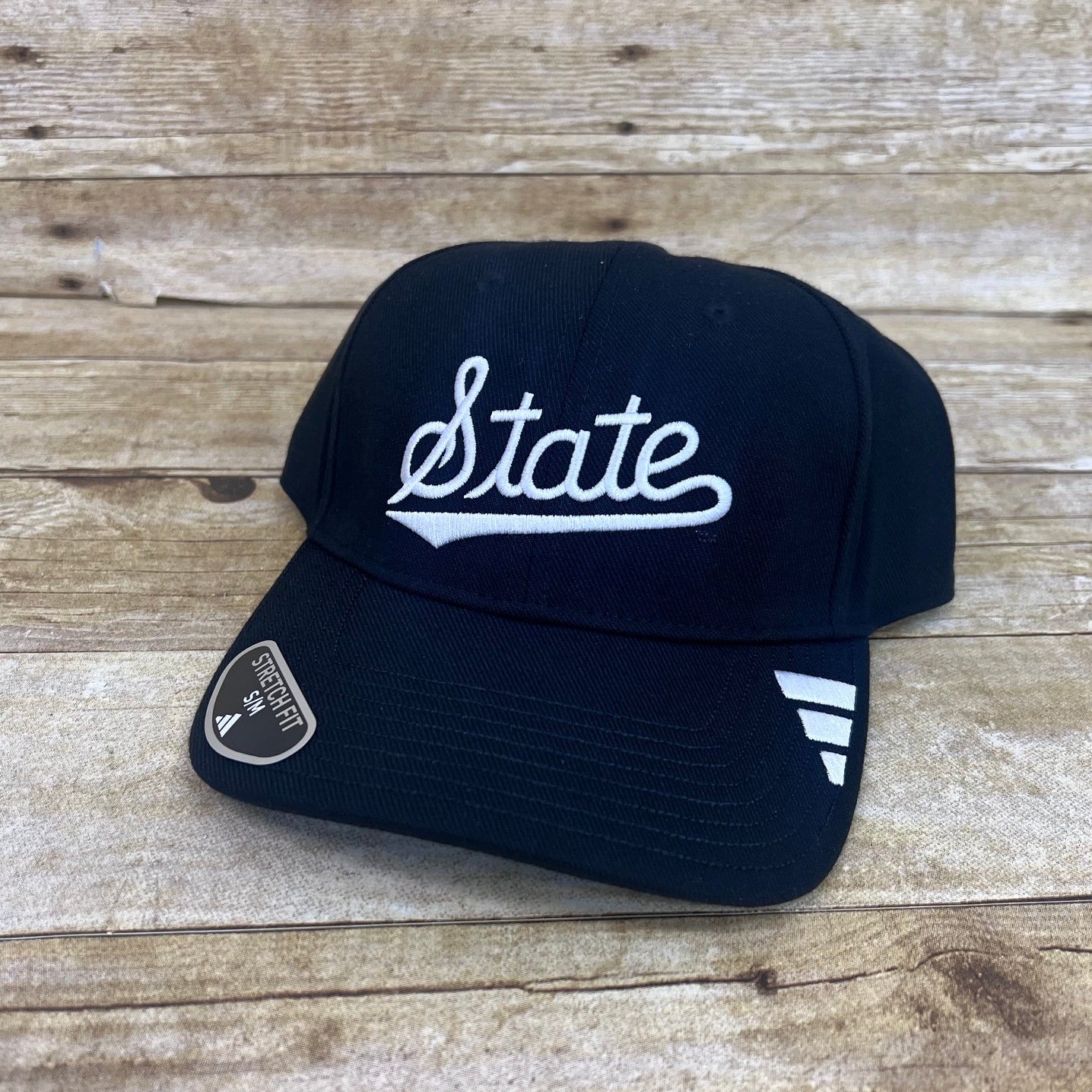 Adidas Cap Baseball LR Logo Stretch Script State